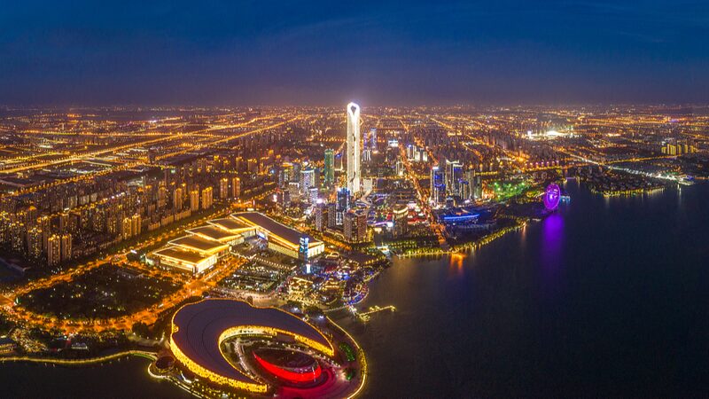 Suzhous_Enchanting_Nightscape_Illuminates_Chinas_Vibrant_Economic_Hub_poster - Khabar Asia Suzhou's Enchanting Nightscape Illuminates China's Vibrant Economic Hub video poster