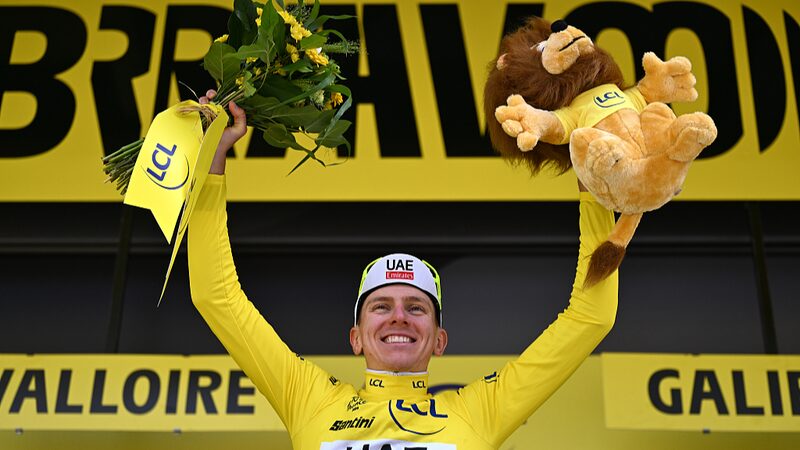 Tadej_Pogacar_Seizes_Tour_de_France_Lead_After_Thrilling_Stage_Victory_Over_Vingegaard - Khabar Asia Tadej Pogacar Seizes Tour de France Lead After Thrilling Stage Victory Over Vingegaard