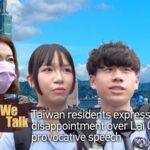 Taiwan Residents Criticize Lai Ching-te's 'Independence' Speech video poster