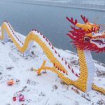 Taiyuan's Giant Dragon Lantern Set to Illuminate the Night for Lantern Festival