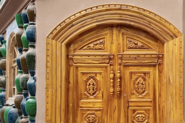 The Gates of Kashgar: A Journey Through Colorful Doorways The_Gates_of_Kashgar__A_Journey_Through_Colorful_Doorways