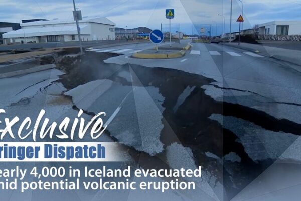 Thousands Evacuated in Iceland Amid Potential Volcanic Eruption Thousands Evacuated in Iceland Amid Potential Volcanic Eruption video poster