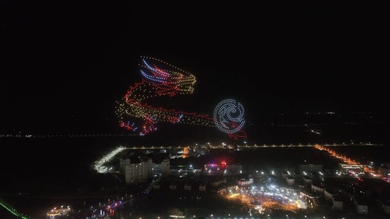 Thousands_of_Drones_Light_Up_Xinjiang_Sky_in_Spectacular_Spring_Festival_Show_poster - Khabar Asia Thousands of Drones Light Up Xinjiang Sky in Spectacular Spring Festival Show video poster