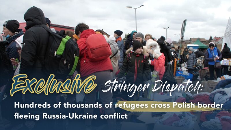 Thousands_of_Ukrainian_Refugees_Seek_Safety_in_Poland_Amid_Conflict_poster - Khabar Asia Thousands of Ukrainian Refugees Seek Safety in Poland Amid Conflict video poster