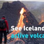 Thrill-Seekers Flock to Iceland's Volcano for Close-Up Lava Experience video poster