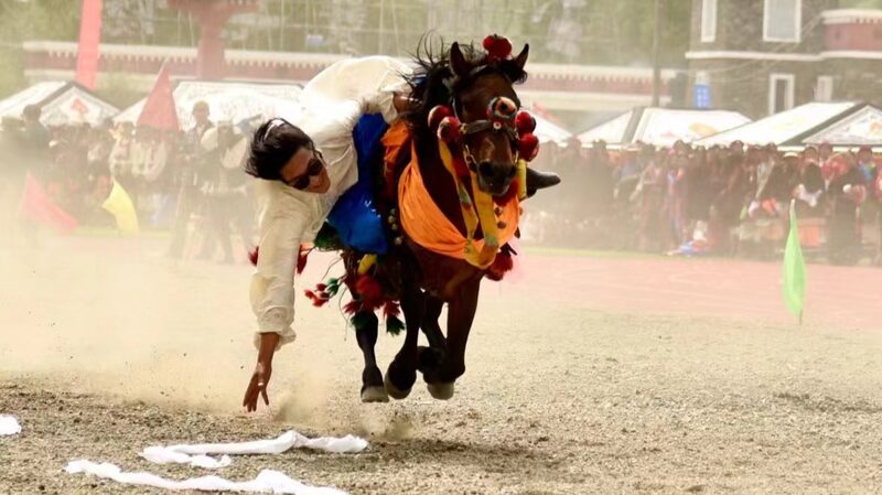 Thrilling_Horse_Racing_Festival_Concludes_in_Yushu__NW_China - Khabar Asia Thrilling_Horse_Racing_Festival_Concludes_in_Yushu__NW_China