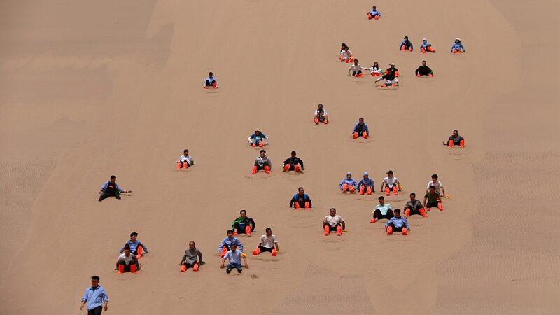 Thrilling_Sand_Sliding_Adventures_in_Gansus_Mingsha_Mountain_poster - Khabar Asia Thrilling Sand Sliding Adventures in Gansu's Mingsha Mountain video poster