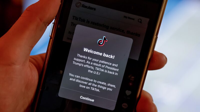 TikTok_Restores_Service_in_the_U_S__After_Brief_Shutdown_Due_to_Ban video poster
