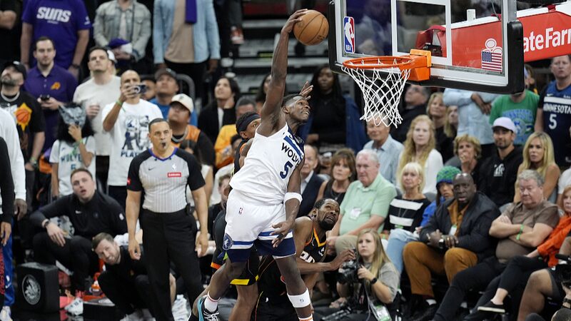Timberwolves Sweep Suns in Historic NBA Playoff Win; Edwards Sets Franchise Record
