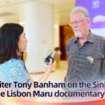 Tony Banham Celebrates 'The Sinking of the Lisbon Maru' Documentary Premiere in Shanghai