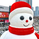 Towering Snowmen Bring New Year Joy to Shenyang
