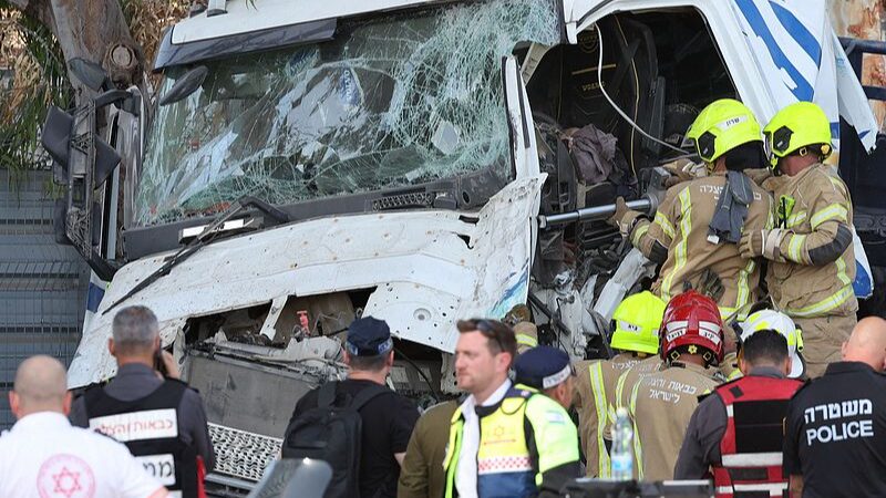 Truck_Crashes_into_Bus_Stop_Near_Tel_Aviv__Injuring_40_People