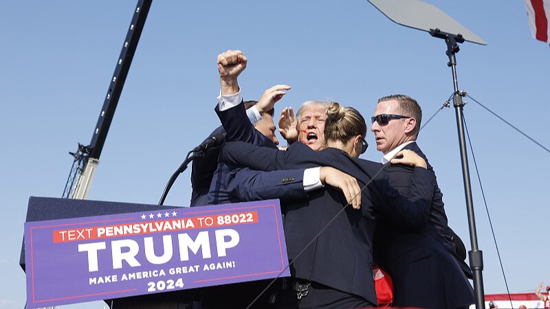 Trump_Escorted_Off_Stage_at_Pennsylvania_Rally_Amid_Apparent_Gunfire__Two_Dead_poster - Khabar Asia Trump_Escorted_Off_Stage_at_Pennsylvania_Rally_Amid_Apparent_Gunfire__Two_Dead video poster