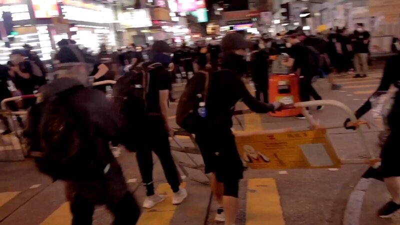 Turmoil at Hong Kong Airport: Mainland Journalist Assaulted Amid Protests video poster