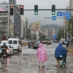 Typhoon Doksuri's Downpours Ease in Beijing-Tianjin-Hebei Region, Move Northward video poster