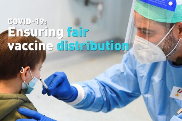 UN Calls for Equitable Vaccine Distribution Amid Covax Funding Struggles UN Calls for Equitable Vaccine Distribution Amid Covax Funding Struggles video poster
