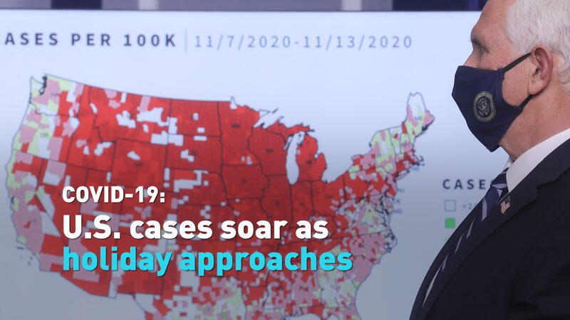 US_COVID-19_Cases_Soar_as_Vice_President_Pence_Predicts_Pandemics_End_poster - Khabar Asia U.S. COVID-19 Cases Soar as Vice President Pence Predicts Pandemic's End video poster