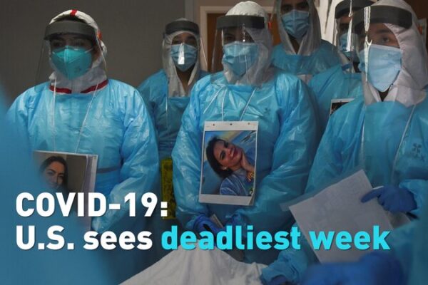 U.S. Faces Deadliest Week of COVID-19 Pandemic as Cases Surge Post-Holiday