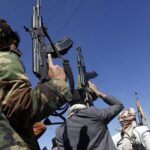 U.S. and Allies Launch Strikes Against Houthi Targets in Yemen video poster