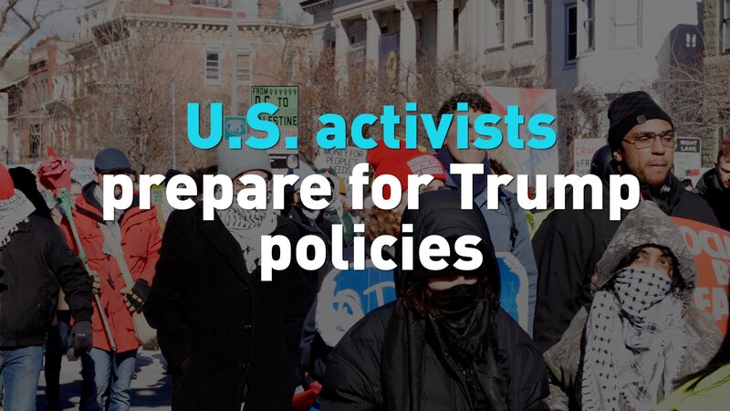 U_S__Activists_Mobilize_in_Response_to_Trump_s_Executive_Orders video poster