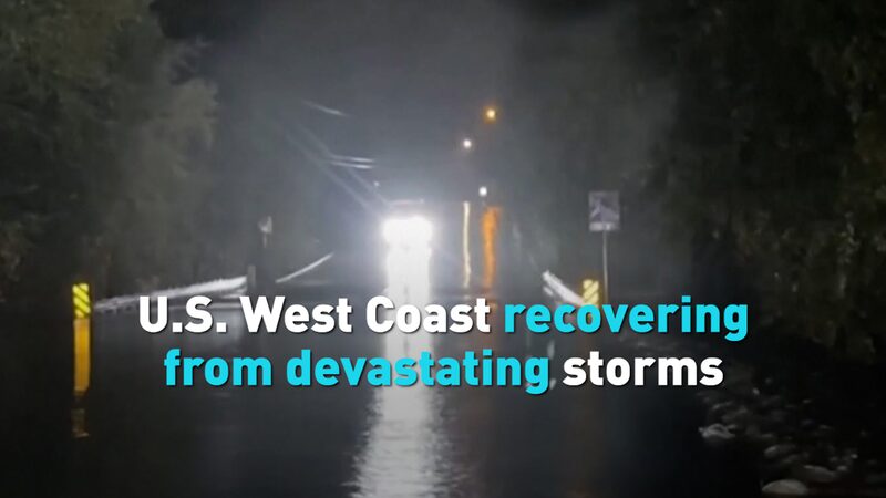 U_S__West_Coast_Begins_Recovery_After_Devastating_Storms video poster