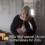 Ukrainian Grandmother in Zaporizhzhia Wishes for Peace in 2024 video poster
