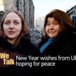 Ukrainians in Kramatorsk Share New Year Wishes Amid Ongoing Conflict video poster