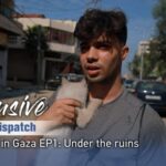Under the Ruins: Lives of Displaced Gazans Amid Conflict video poster