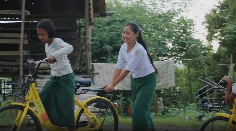Unused Ride-Sharing Bikes Transform Myanmar Children's Journey to Education video poster