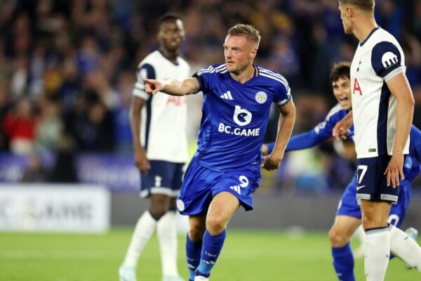 Vardy Scores on Premier League Return as Leicester Hold Spurs to 1-1 Draw Vardy_Scores_on_Premier_League_Return_as_Leicester_Hold_Spurs_to_1_1_Draw