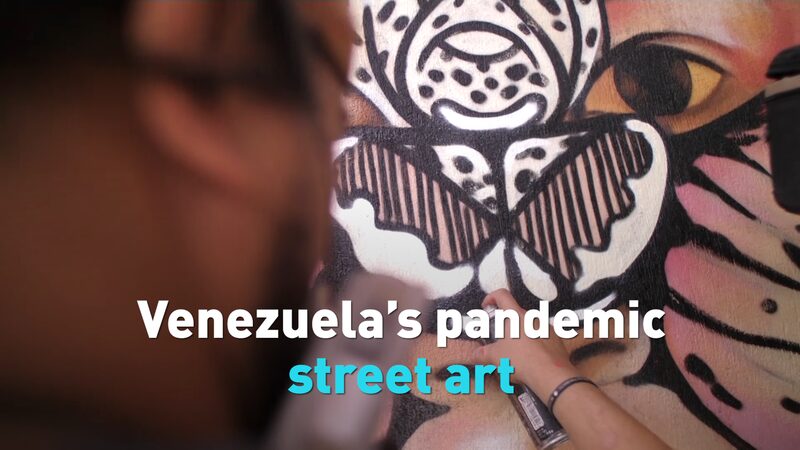 Venezuelan Graffiti Artist Inspires Hope Amid Pandemic video poster