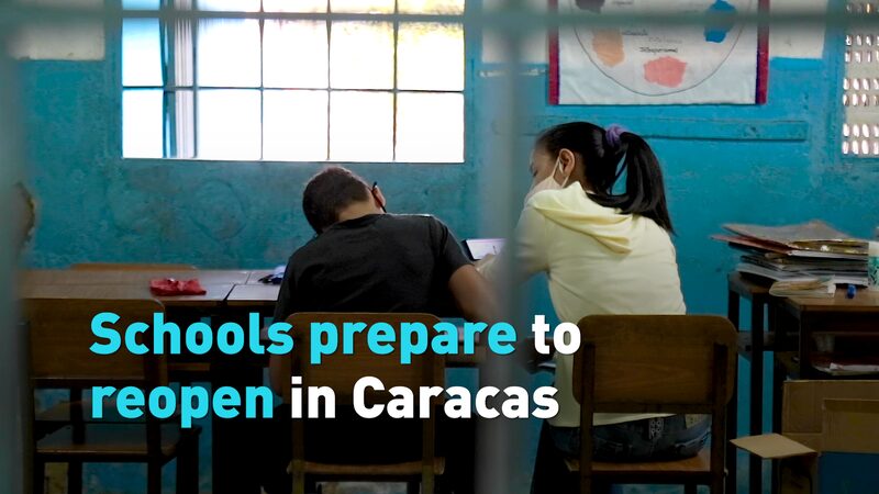 Venezuelan Schools Set to Reopen After Year of Homeschooling video poster