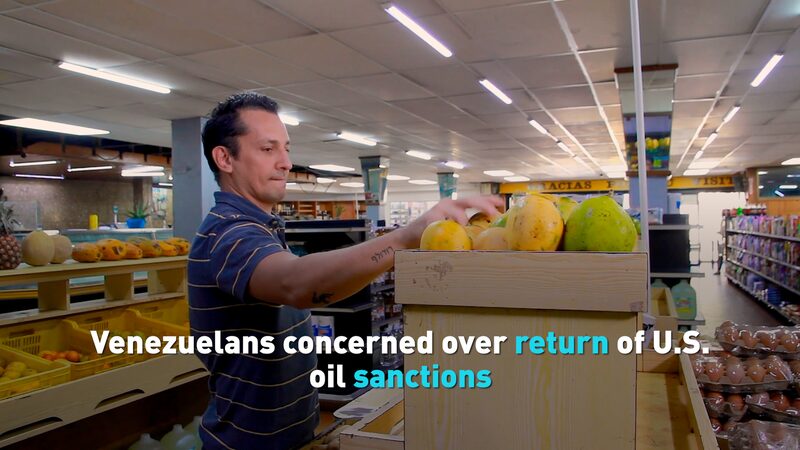 Venezuelans_Fear_Economic_Downturn_as_US_Reimposes_Oil_Sanctions_poster - Khabar Asia Venezuelans Fear Economic Downturn as U.S. Reimposes Oil Sanctions video poster
