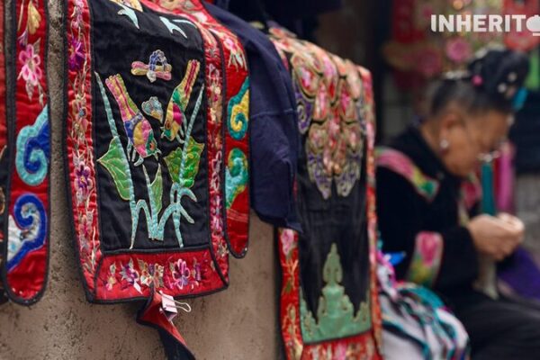 Vibrant Fabrics Unfurl at Miao Embroidery Market Vibrant_Fabrics_Unfurl_at_Miao_Embroidery_Market