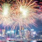 Victoria Harbor Shines Bright: Hong Kong Rings in Year of the Dragon with Fireworks