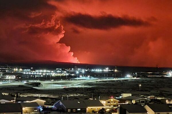 Volcanic Eruption Triggers Emergency Measures in Iceland’s Reykjanes Peninsula Volcanic Eruption Triggers Emergency Measures in Iceland's Reykjanes Peninsula video poster