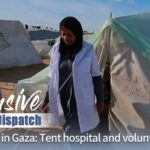 Volunteer Doctor Turns Gaza Tent into Lifeline Amid Conflict video poster