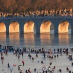 Winter Wonderland: Skaters Enjoy Beijing's Largest Ice Rink at Summer Palace