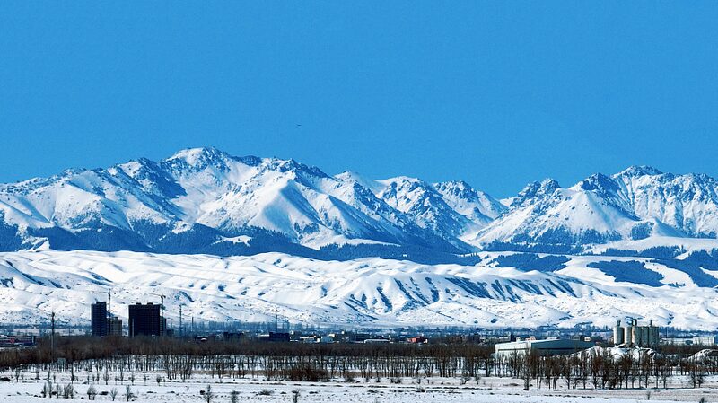 Winter's Wonderland: The Snow-Capped Majesty of China's Tianshan Mountains video poster