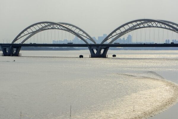 Witness the Majestic Tidal Bore of China's Qiantang River video poster