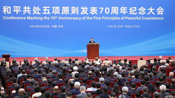 Xi_Jinping_Calls_for_Global_Unity_at_70th_Anniversary_of_Peaceful_Coexistence_Principles - Khabar Asia Xi Jinping Calls for Global Unity at 70th Anniversary of Peaceful Coexistence Principles