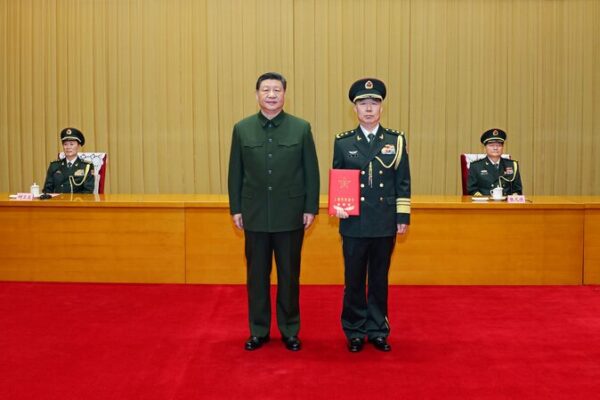 Xi Jinping Promotes Military Officer Chen Hui to Rank of General Xi_Jinping_Promotes_Military_Officer_Chen_Hui_to_Rank_of_General