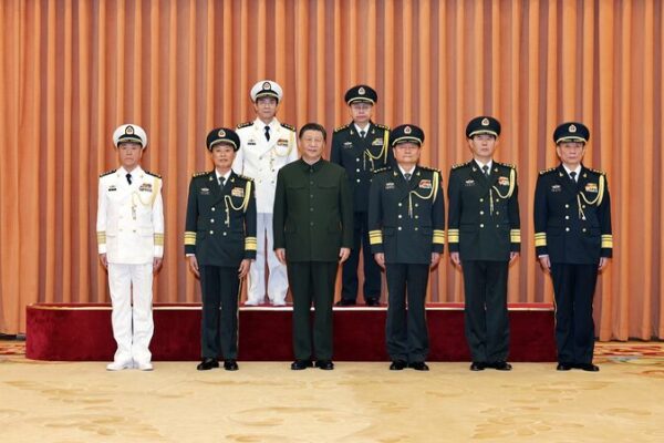 Xi Jinping Promotes Two Military Officers to China’s Highest Rank Xi Jinping Promotes Two Military Officers to China's Highest Rank