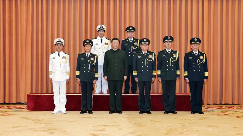 Xi Jinping Promotes Two Military Officers to China's Highest Rank