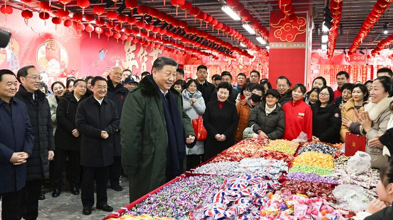 Xi_Jinping_Tours_Liaoning_s_Steel_Mills_and_Markets_Ahead_of_Spring_Festival - Khabar Asia Xi_Jinping_Tours_Liaoning_s_Steel_Mills_and_Markets_Ahead_of_Spring_Festival