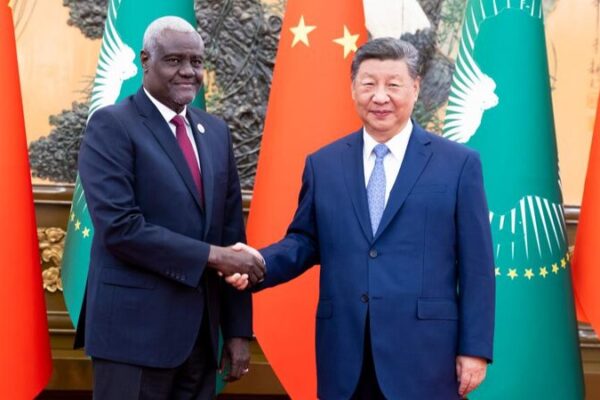 Xi Jinping and AU Chairperson Moussa Faki Mahamat Enhance China-Africa Partnership Xi_Jinping_and_AU_Chairperson_Moussa_Faki_Mahamat_Enhance_China_Africa_Partnership