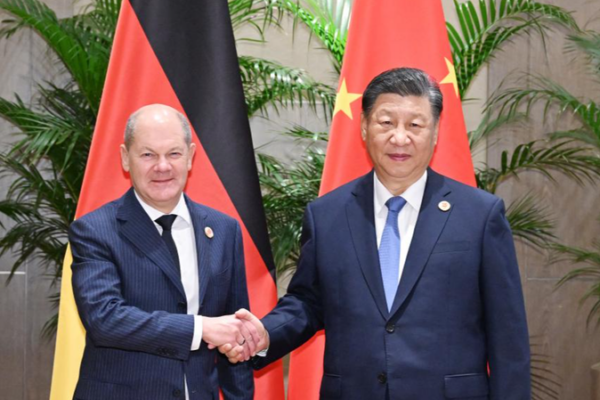 Xi_Jinping_and_Olaf_Scholz_Emphasize_Strategic_China_Germany_Partnership_at_G20_Summit