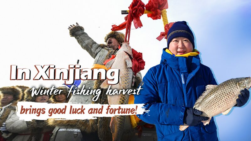 Xinjiangs_Ulungur_Lake_Celebrates_Annual_Winter_Fishing_Festival_poster - Khabar Asia Xinjiang's Ulungur Lake Celebrates Annual Winter Fishing Festival video poster