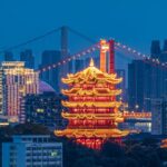 Yellow Crane Tower Illuminates Wuhan Nights with Immersive Performance