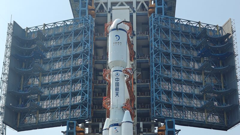 Young_Space_Enthusiasts_Witness_Chinas_Long_March-8_Lunar_Mission_Preparations_poster - Khabar Asia Young Space Enthusiasts Witness China's Long March-8 Lunar Mission Preparations video poster